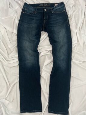 Mavi Women’s Dark Indigo Slim Straight Jeans
